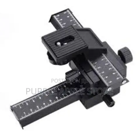 4-Way Macro Focusing Rail Slider – Tripod Camera Mount