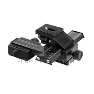4-Way Macro Focusing Rail Slider – Tripod Camera Mount