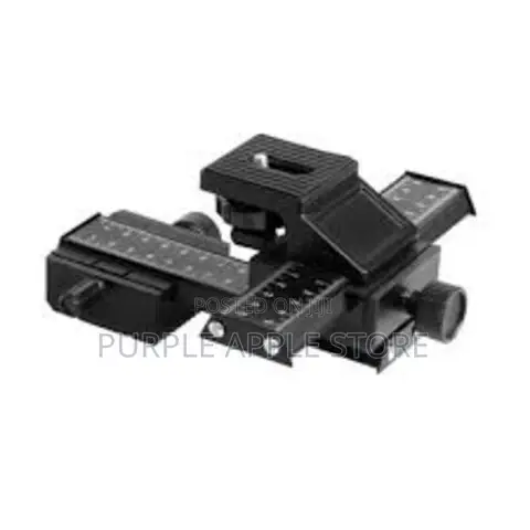 4-Way Macro Focusing Rail Slider – Tripod Camera Mount