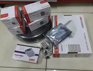 Hikvision 4 Channel CCTV Cameras Complete Installation Kit