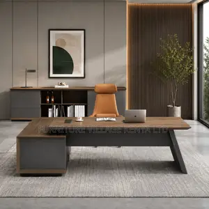 Imported Ceo's Table With Extension