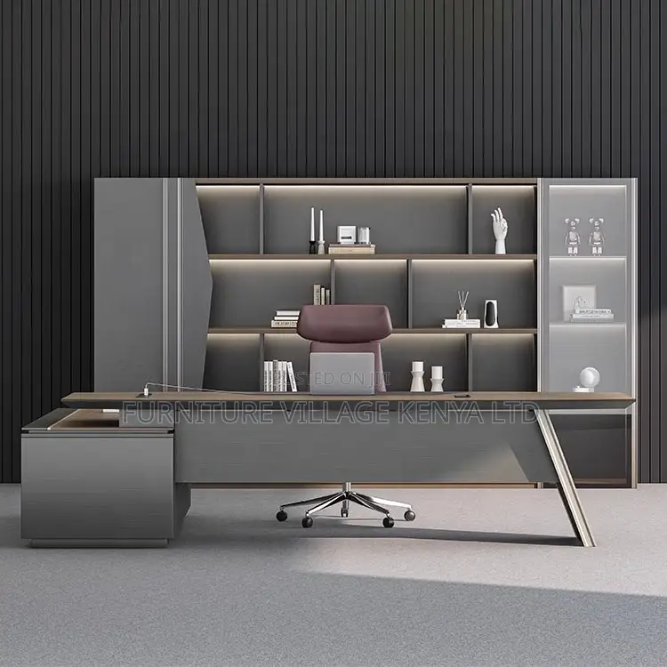 Imported Ceo's Table With Extension