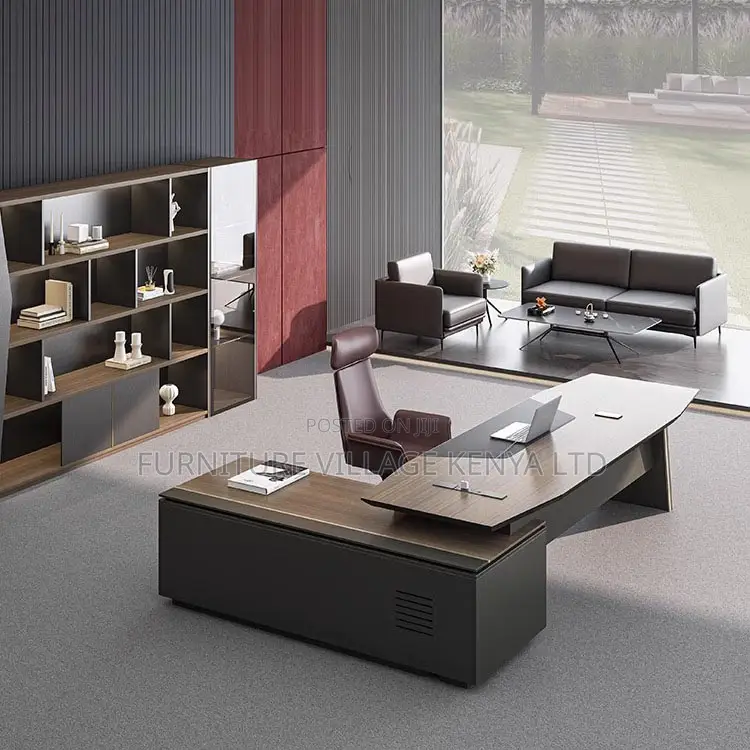 Imported Ceo's Table With Extension