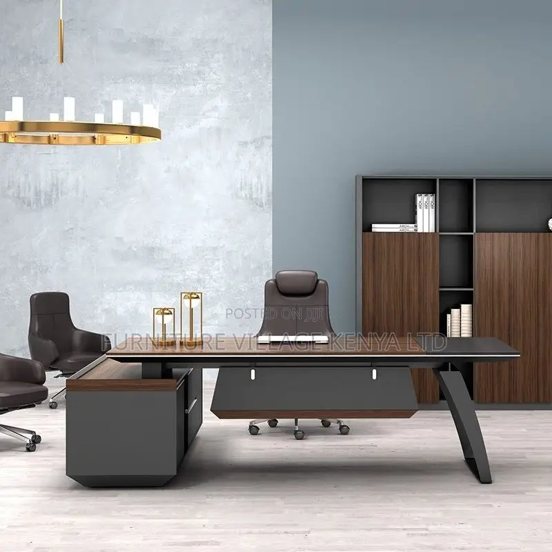 Imported Ceo's Table With Extension