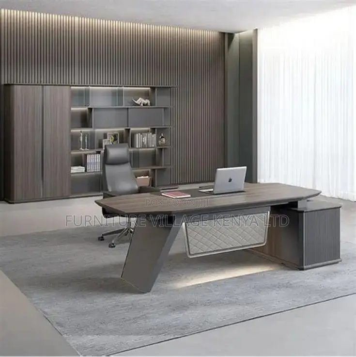 Imported Ceo's Table With Extension