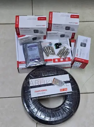 Hikvision 4 Channel CCTV Camera Kit Complete Turbo Hd Security System
