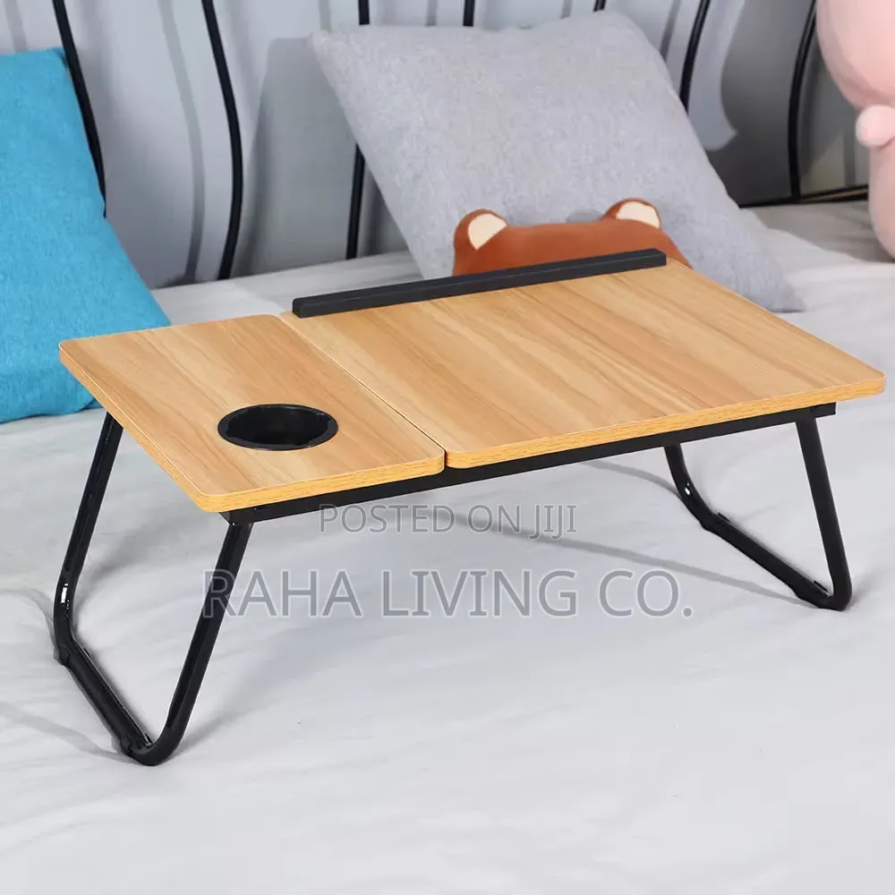 Adjustable Folding Laptop Table Stand | Bed Sofa Use