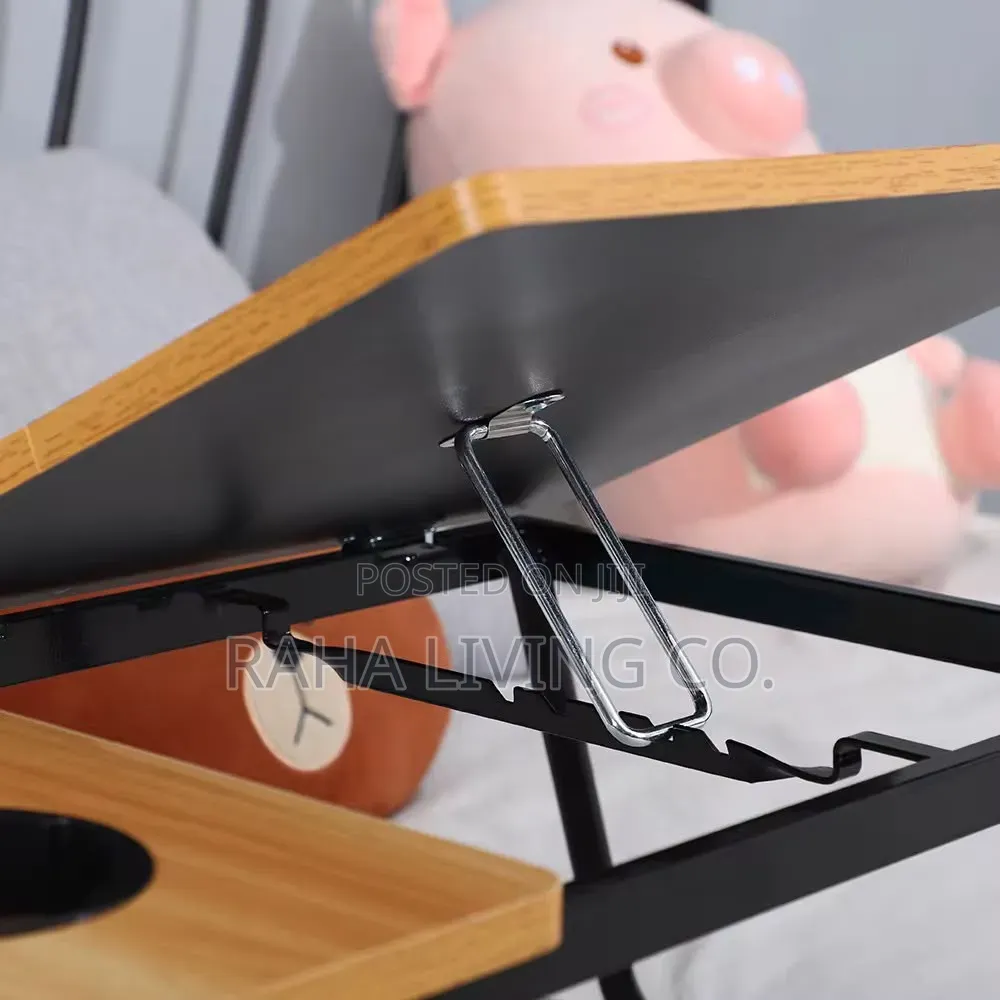 Adjustable Folding Laptop Table Stand | Bed Sofa Use