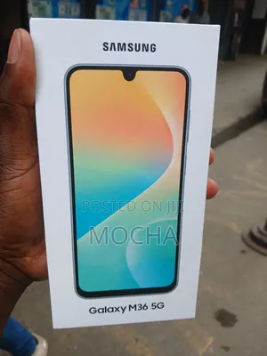 New Samsung Galaxy M36 5G 128 GB Black