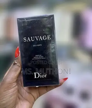Dior Sauvage Eau Forte, a Water-Based Fragrance Designed for Men.