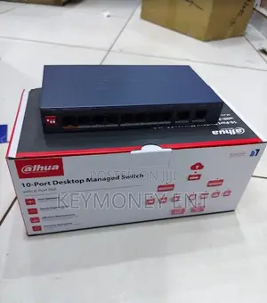 10ports Dahua Managed Switch With 8 Poe Switch Ports