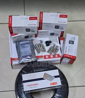 Hikvision 4 Turbo Hd 1080p CCTV Cameras Secure Coverage System Kit