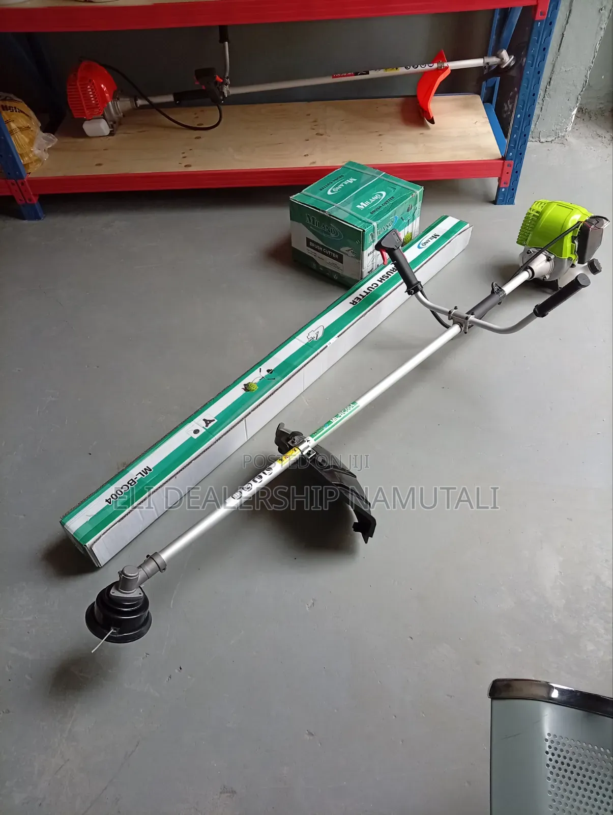 Milano 4-Stroke Brush Cutter – Low Noise and Low Fuel Consumption