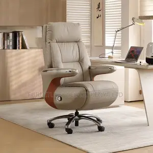 Leather Office Reclining Boss Seat.