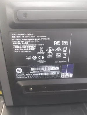 Desktop Computer HP EliteDesk 800 4GB Intel Core i5 HDD+SSD 500GB