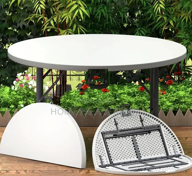Outdoor Table: Heavy Duty Plastic Wedding Table With Sturdy Frame