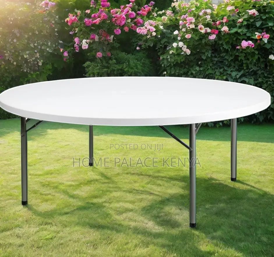 Outdoor Table: Heavy Duty Plastic Wedding Table With Sturdy Frame