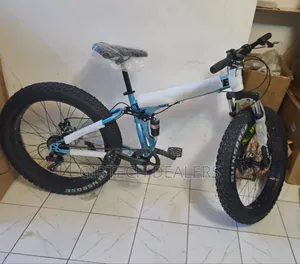Fashion Fat Tire Foldable Bike 26-Inch With Full Suspension