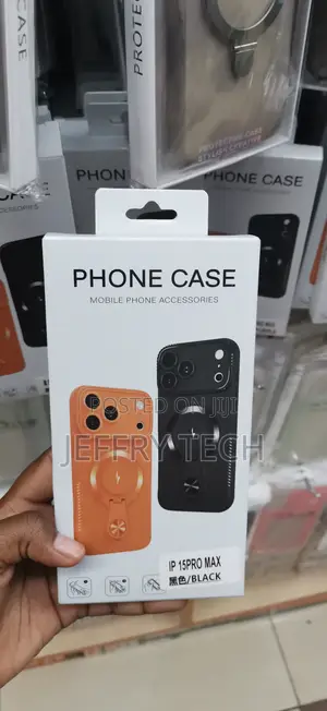 iPhone 15 Pro Max Collapsible Pull-Out Ring on the Back Cover