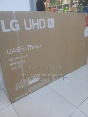 Lg 75” Au85 Uhd Smart Tv – Immersive Home Entertainment