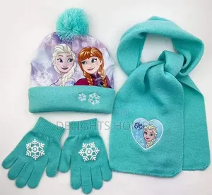 3pcs Frozen Themed Hat Beanie Cap_re