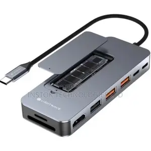 Lightwave Lw-M2/Nvme-Dock-9i1 Usb-C 9 in 1 Docking Station