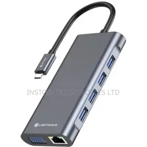Lightwave Lw-Sil-Dock-11i1 Usb-C 11 in 1 Docking Station