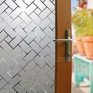 Decorative Glass Film Office Partition Film Window Sticker 1.2m