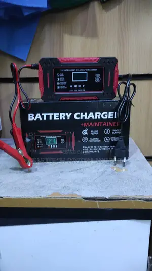 6a 12v Intelligent Car Battery Charger Pulse Repair