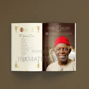 Premium Eulogy Booklet Printing