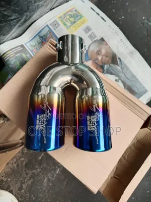 Upgrade Rear Styling Corrosion Resistant Double HKS Exhaust Tip