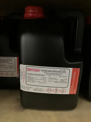 Hydrogen Peroxide Solution 20% Volts 2lt Griffchem