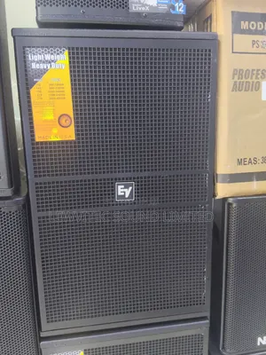 Ev Mid Range Black Speaker