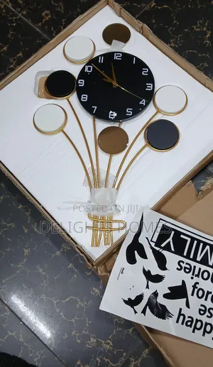 Geometric Shaped Wall Clock