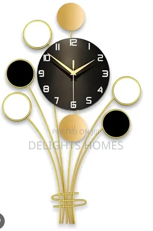 Geometric Shaped Wall Clock