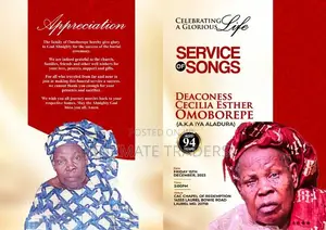 Eulogy in Loving Memory Booklets