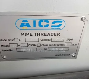 Single Phase Electric Pipe Threader