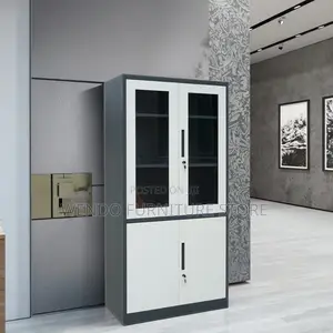 Office Cabinet; Two Doors Steel Modern Cabinet