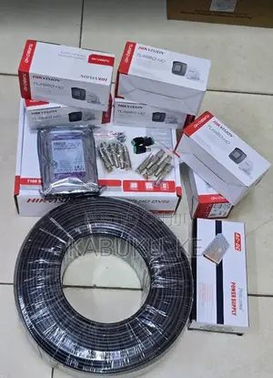 Hikvision 4 1080p Full Hd CCTV Camera Full System Kit 4 Channel DVR
