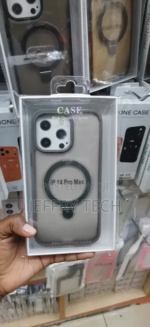 iPhone 14 Pro Max Semi-Transparent Cover