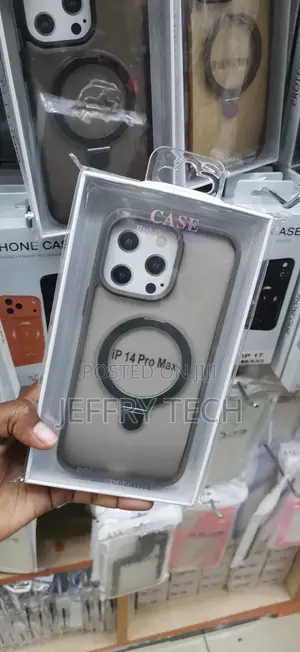 iPhone 14 Pro Max Semi-Transparent Cover