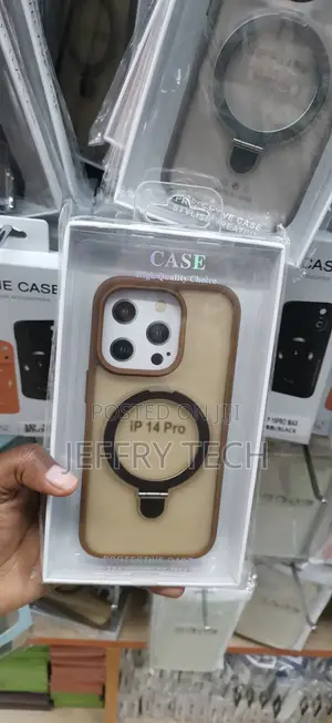 iPhone 14 Pro Integrated Circular Ring Accesorized Case