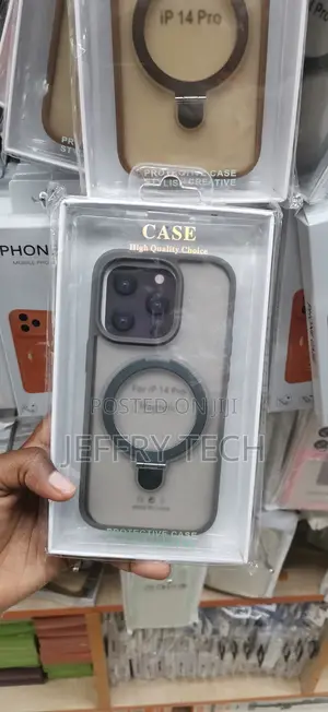 iPhone 14 Pro Gray Protective Phone Case