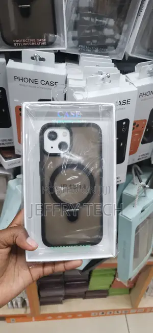 iPhone 13 Smoke-Black Tint, Integrated Camera Lens Borders Cover