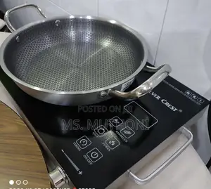 *2 Handle Honeycomb Stainless Steel Non-Stick Pan
