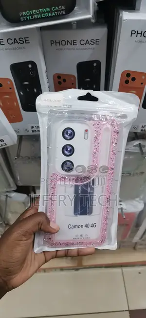 Tecno Camon 40 4g Precise Glitter and Magsafe-Style Diamond Case
