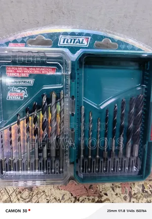 16 PCS Multifunction Drill Bits Set