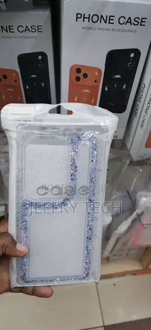 Tecno Camon 40 Pro Transparent Glitter Bumper Case