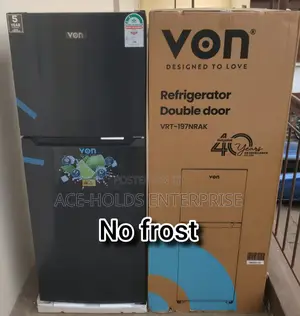 197 Litres No Frost Von Fridge - VRT - 197 Nrak Dark Inbox