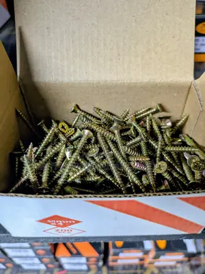 MDF Screw 50mm (Chipboard) 2"